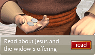 Jesus and the Widow's Offering