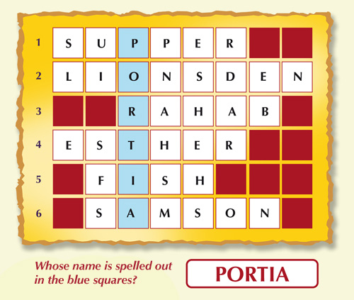 Word Puzzle 1 Answers Puzzles Friends and Heroes