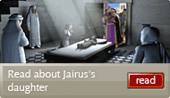 Jesus raises Jairus's daughter