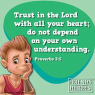 Bible verse card