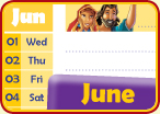 June calendar