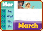 March calendar