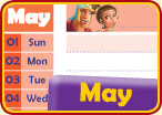 May calendar