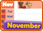 November calendar