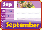 September calendar