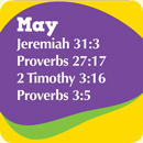 Bible verse card