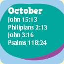 Bible verse card