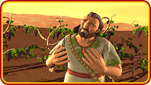 Naboth pleads with Ahab