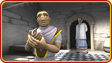 Ananias went to Saul's house