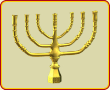 Golden Menorah