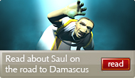 Saul on the road to Damascus